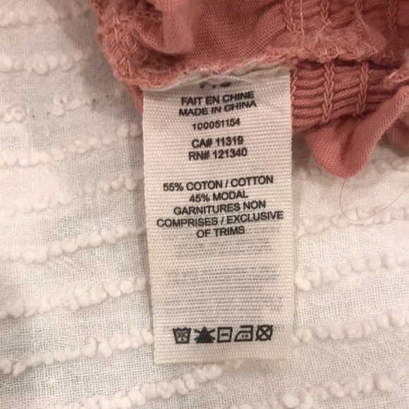 Light pink Ruched Crop Top💕 size S - Picture 5 of 5